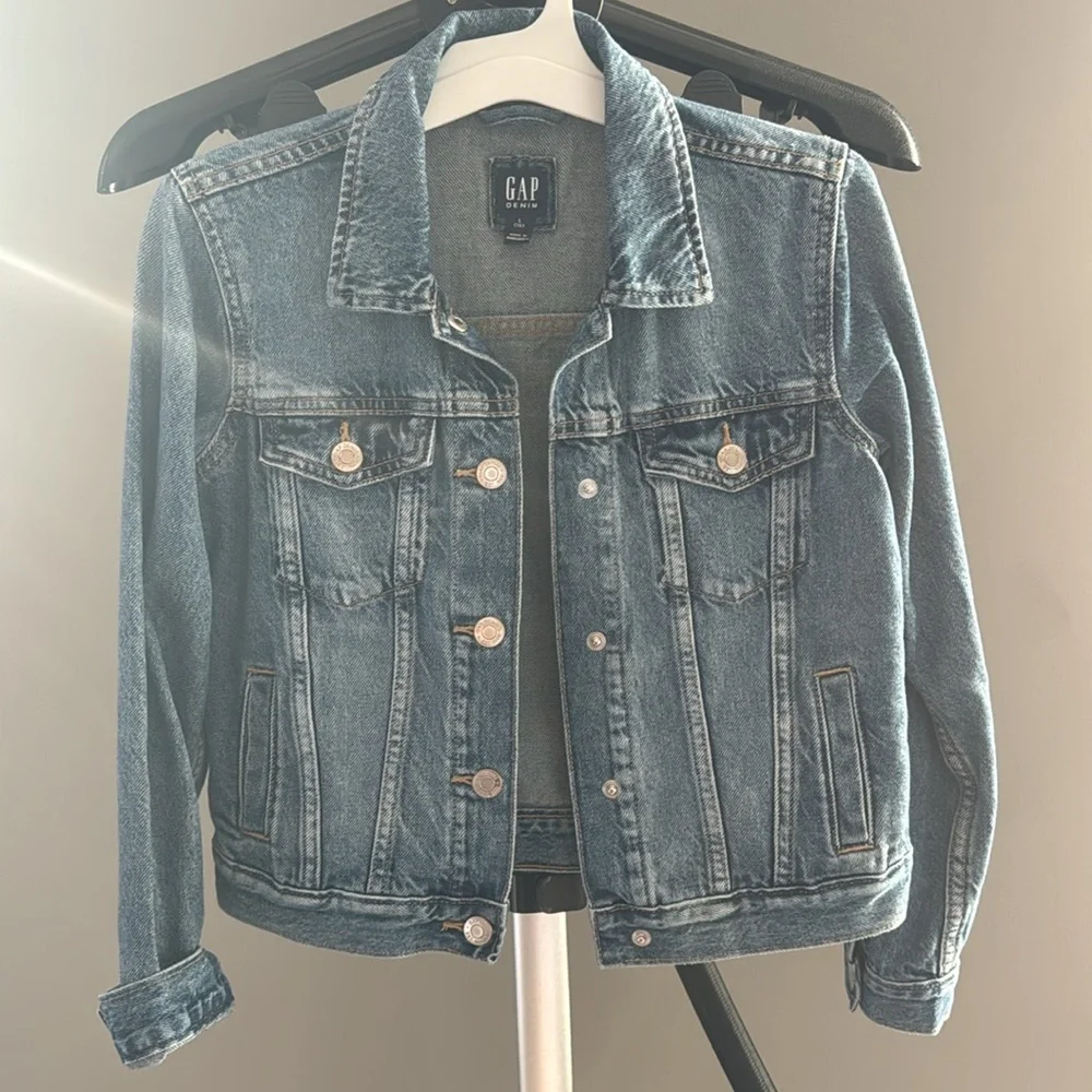 Kids Gap Cotton Icon Denim Jacket
